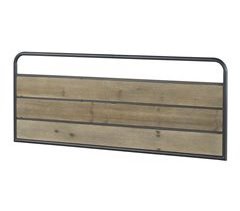 Cabeceira De Madeira De Abeto E Ferro 145