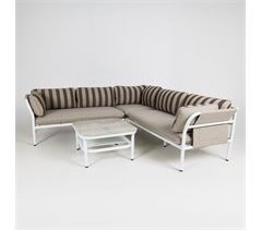 Conjunto de jardim sofá de canto MONTECARLO CORNER