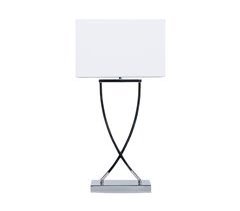 Beliani Lámpara de mesa YASUNI