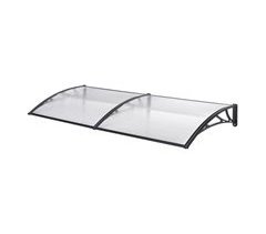 Toldo exterior Mellerud  para portas com proteção  policarbonato 200x100