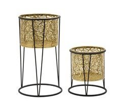 Conjunto de 2 Vasos para Plantas MF399