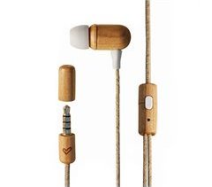 Auriculares com microfone Eco Wood
