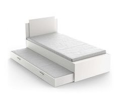 Cama de rodízio Life Youth com gaveta de estilo contemporâneo