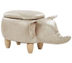 Beliani Pufe animal ELEPHANT