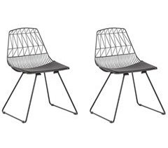 Beliani Silla de comedor HARLAN