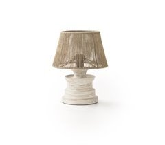 Lâmpada De Mesa De Juta