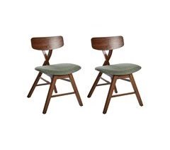 Beliani Silla de comedor LELAND