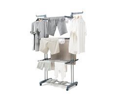Estendal Dobrável Vertical com Rodas