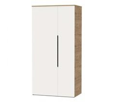 Guarda-roupa de quarto de 2 portas de Bruxelas