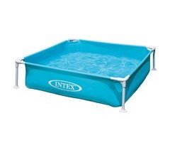 Piscina mini frame 122x122x30 cm azul +2 anos