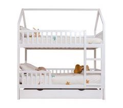 Beliche casinha + cama elevável