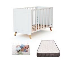 Berço co-leito Sakura com colchão Morfeo