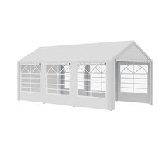 Tenda de Exterior Aço e PE Outsunny 600x300