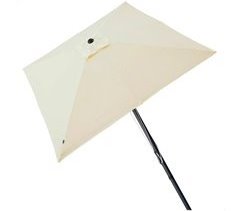 Guarda-sol quadrado de jardim 300x300 cm com protecção UV50 Aktive