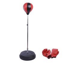 Punching Ball de Boxe Aço, PU e Plástico HOMCOM