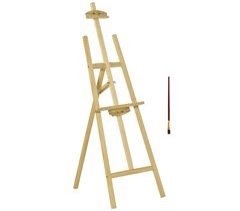 Cavalete de Pintura Madeira de Pinho HOMCOM
