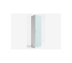 Roupeiro 1 porta direita LUPY branco e azul