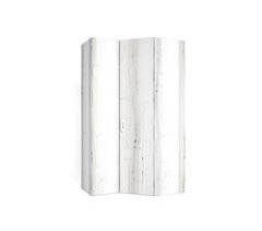 Roupeiro MOOD porta batente esquerda 127x215cm branco