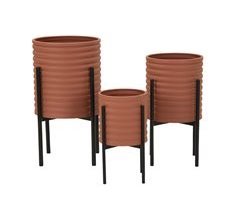 Conjunto de 3 Vasos para Plantas MF425