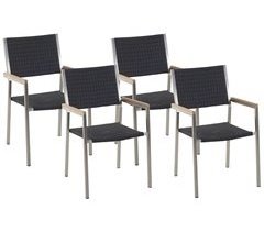 Beliani Silla de comedor GROSSETO