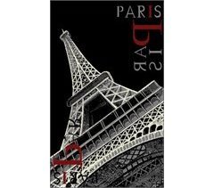 Tapete de polipropileno CITY EIFFEL 120x170cm