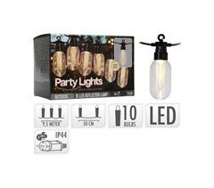 Grinalda com luzes LED EDISON 9,5 metros
