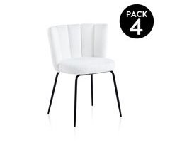 Conjunto de 4 cadeiras de jantar Bodhi