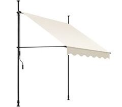 Toldo dobrável para varanda 150x180