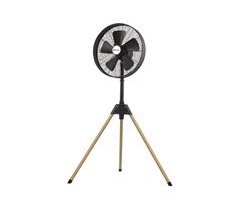 Exclusivo ventilador de tripé vintage