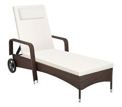 Rattan Sonnenliege