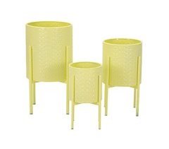 Conjunto de 3 Vasos para Plantas MF424