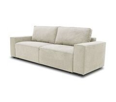 Sofá-cama holandês contemporâneo de 3 lugares, sala de estar e jantar