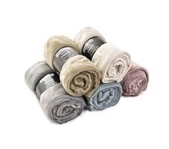 Manta poliéster PRIME 125x150cm cores sortidas