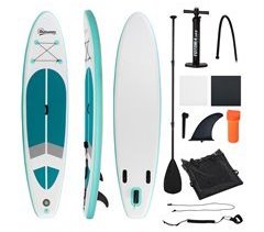 Prancha de Paddle Surf Inflável PVC, EVA Outsunny