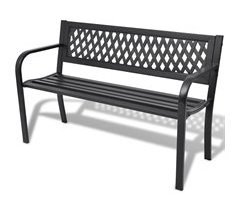 Banco de jardim ao ar livre mobiliário