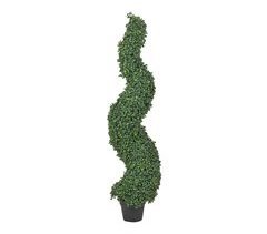 Beliani Planta artificial BOXWOOD SPIRAL TREE