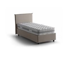 Cama de solteiro de tecido