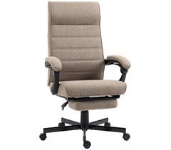 Cadeira de Escritório Poliéster, Espuma e Aço Vinsetto