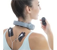 Massajador Cervical Recarregável com Comando