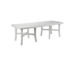 Mesa de jardim multiusos retangular extensível 240x90