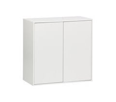 Módulo de armazenamento decorativo madeira 2 portas 70