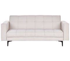 Beliani Sofá de 3 plazas Poliéster ALNES