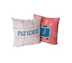 Capa de travesseiro Aware Patience