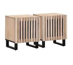 Soluna Home - Mesitas De Noche Bryral 2 peças 40