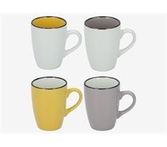 Caneca BREAKFAST cores sortidas 320ml
