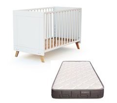 Berço Sakura com colchão Morpheus