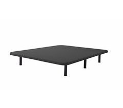 Estrado de cama revestimento 3D preto