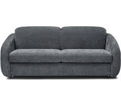 Sofá-cama "Laurie" Express em tecido texturado