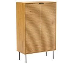 Aparador de madera de 2 puertas