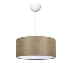 Candeeiro suspenso Sutton 1xE27 20 W têxtil [lux.pro]